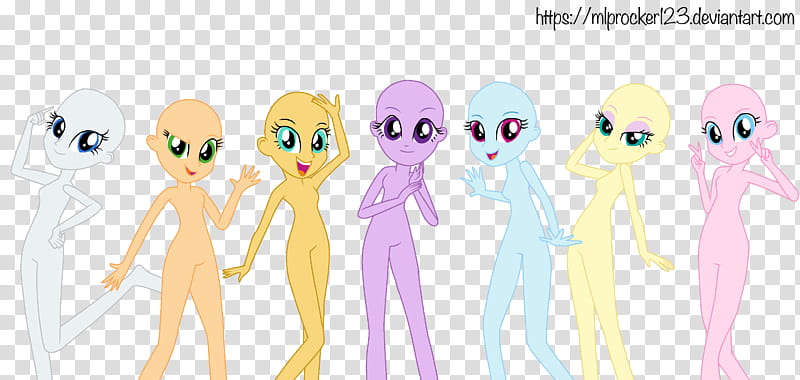 Base We Are Colored Horse People, assorted-color human illustration transparent background PNG clipart