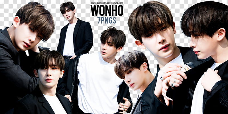 Monsta X Wonho Jealousy x Naver, Wonho s transparent background PNG clipart
