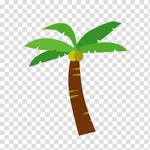 Coconut Tree, Beach, Sea, Leaf, Plant, Plant Stem transparent ...
