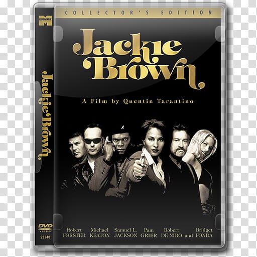 DvD Case Icon Special , Jackie Brown DvD Case transparent background PNG clipart