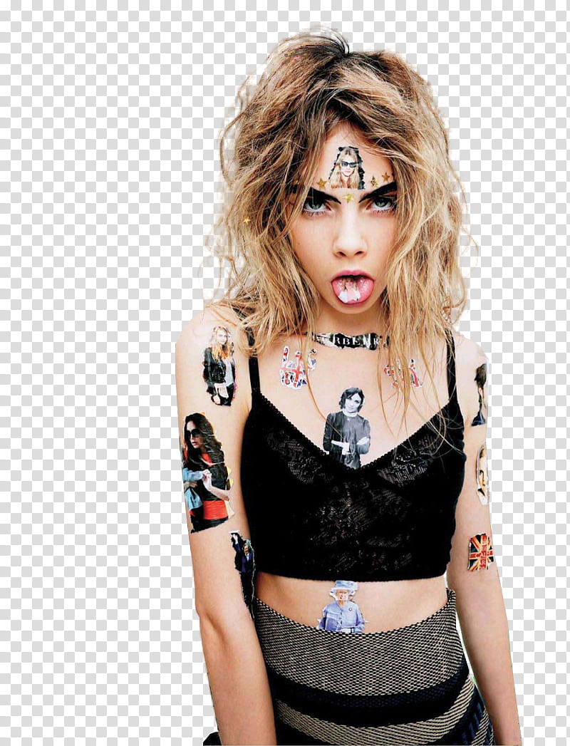 Cara Delevingne transparent background PNG clipart