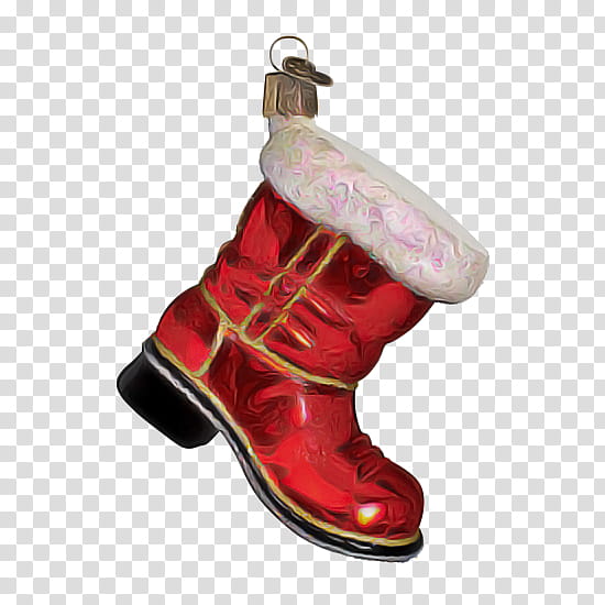 Christmas decoration, Footwear, Red, Pink, Boot, Shoe, Cowboy Boot, Christmas ing transparent background PNG clipart
