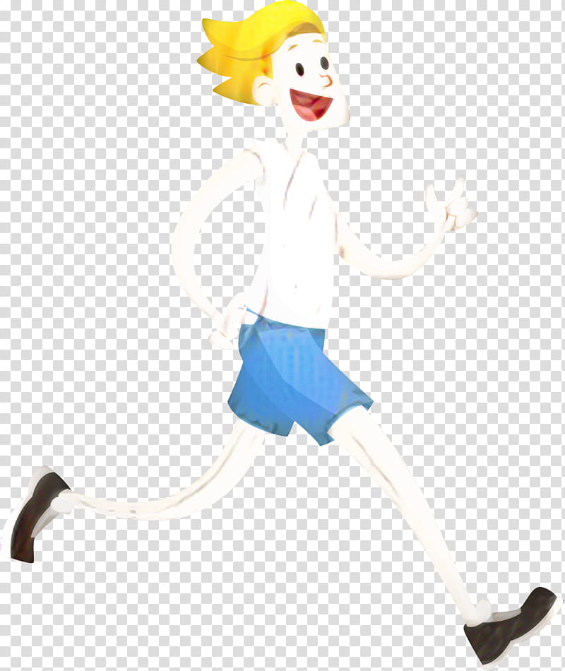 Watercolor, Cartoon, Character, Watercolor Painting, Keep Running, Running Man, Costume transparent background PNG clipart