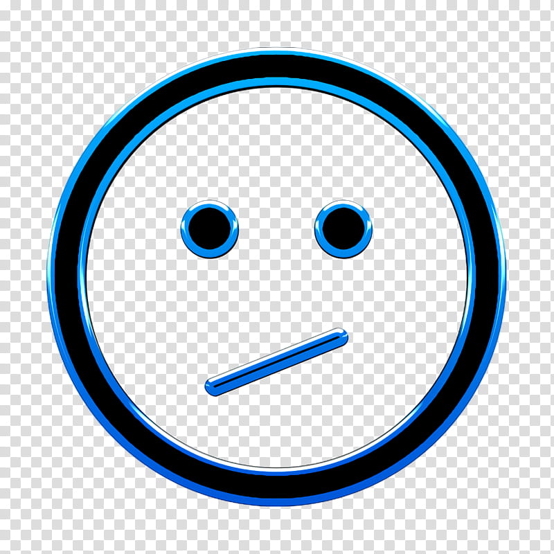 emoticon emotion icon smiley icon, Wonder Icon, Face, Facial Expression, Blue, Head, Nose, Line transparent background PNG clipart