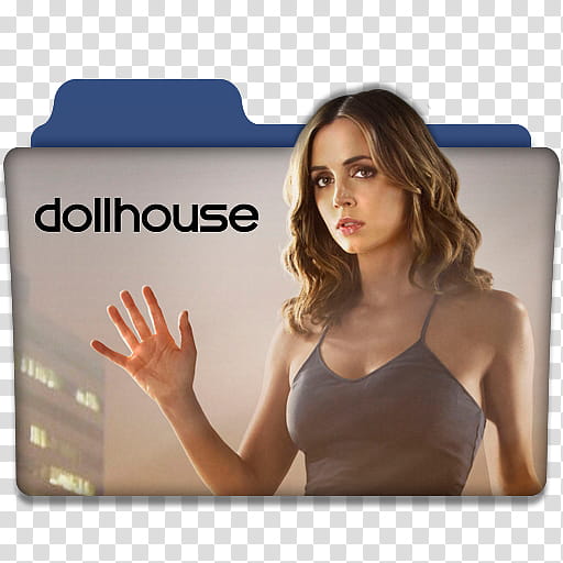 TV Series Folder Icons , dh, Dollhouse folder art transparent background PNG clipart