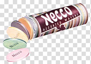 Necco assorted wafers pack transparent background PNG clipart