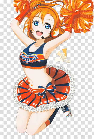 Love Live Render : Kousaka Honoka transparent background PNG clipart