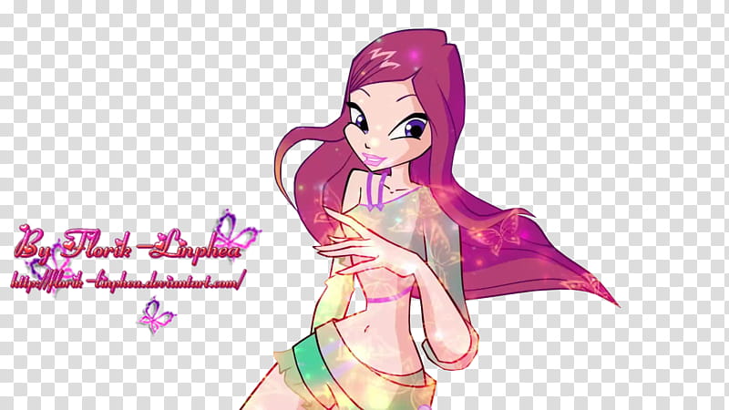 Winx Club Roxy transparent background PNG clipart