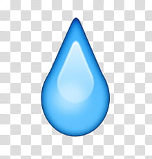 Another Emoji Blue Water Drop Illustration Transparent Background Png Clipart Hiclipart