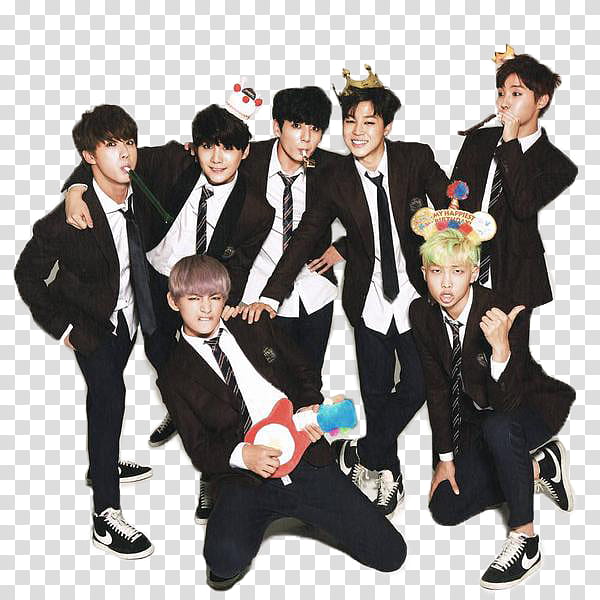 BTS  Season Greetings Render, boy band group transparent background PNG clipart