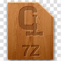 Wood icons for file types, z, brown Z file transparent background PNG clipart