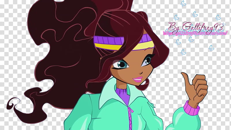 Winx Club Aisha  season transparent background PNG clipart