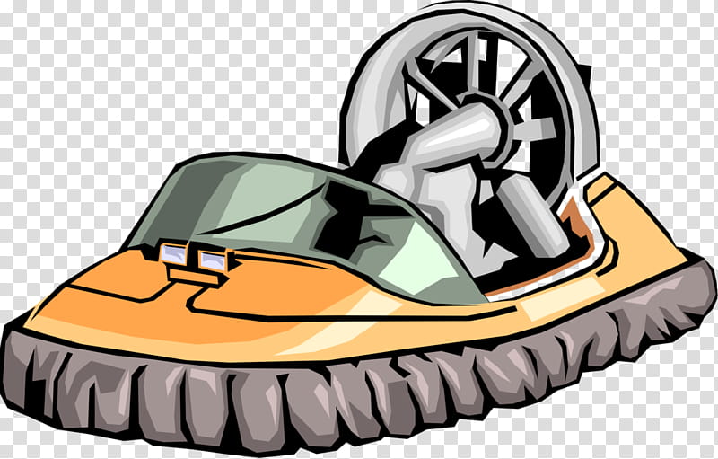 Hovercraft Vehicle, Cartoon, Watercraft, Windows Metafile transparent background PNG clipart