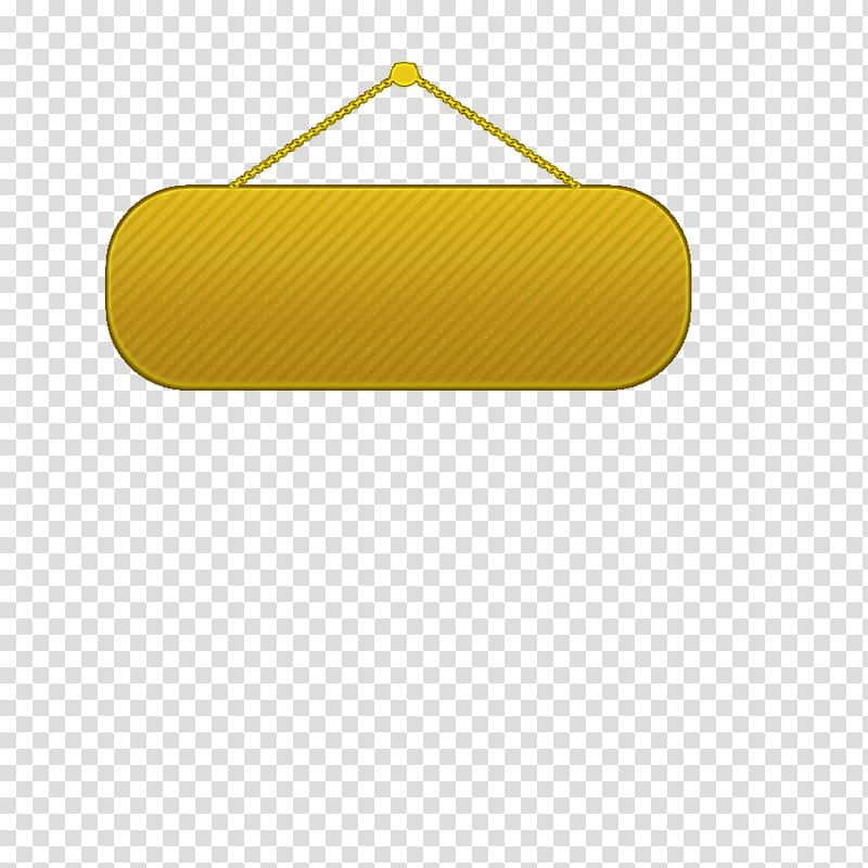 oval yellow hanging signboard illustration transparent background PNG clipart