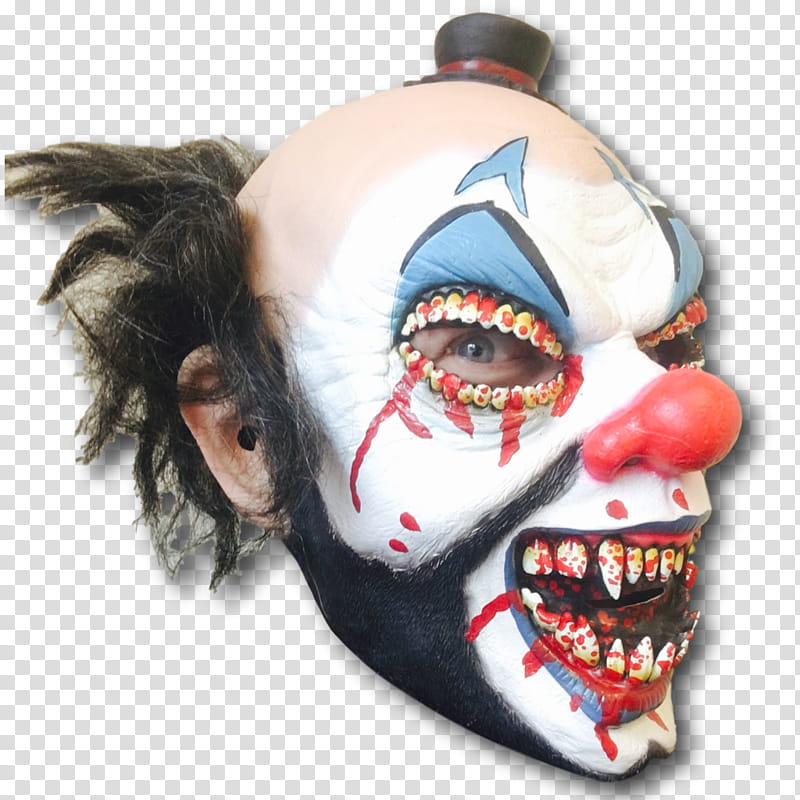Halloween Mask, Clown, Costume, Scary Clown, Evil Clown, Horror Clown, Head, Mouth transparent background PNG clipart