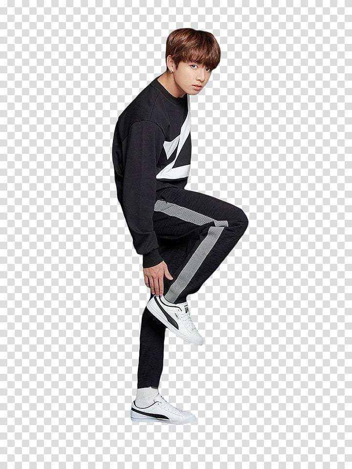 BTS, man standing while holding white transparent background PNG clipart