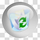 Glassified, Recycle bin logo transparent background PNG clipart