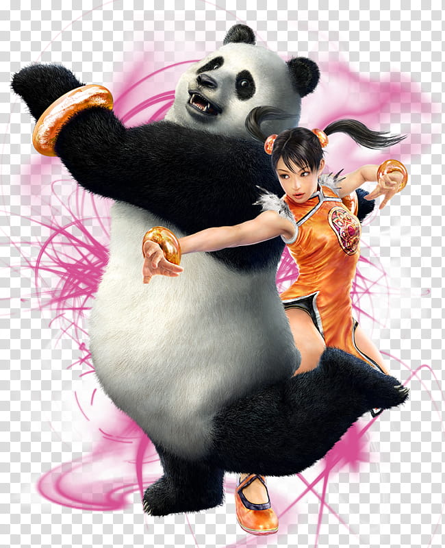 Xiaoyu and Panda, panda illustration transparent background PNG clipart