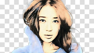 Watercolor Retro, Pop Art, Vintage, Eyebrow, Hair, Eyelash, Hair Coloring, Black Hair transparent background PNG clipart thumbnail