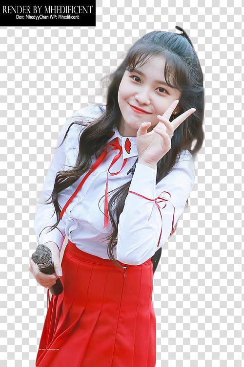 render Red Velvet Yeri transparent background PNG clipart