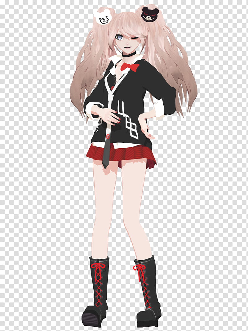 J U N K O DONE, female anime character transparent background PNG clipart