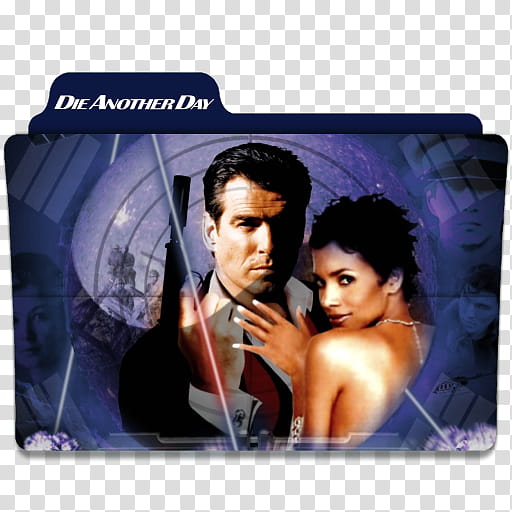 James Bond Series Folder Icons, () Die Another Day v transparent background PNG clipart