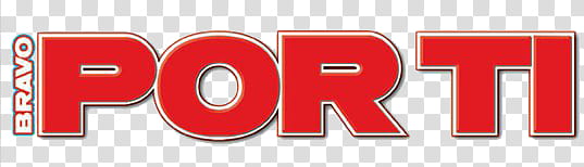 Logo de la Revista Por Ti, bravo forti text overlay transparent background PNG clipart