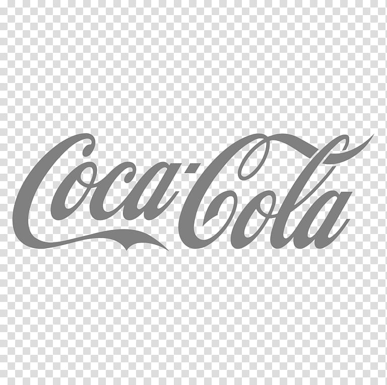 Coke Logo, Cocacola, White Coke, Sponsor, Customer, Text, Black And White
, Calligraphy transparent background PNG clipart
