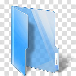 Aero Folders Color V, teal folder illustration transparent background PNG clipart