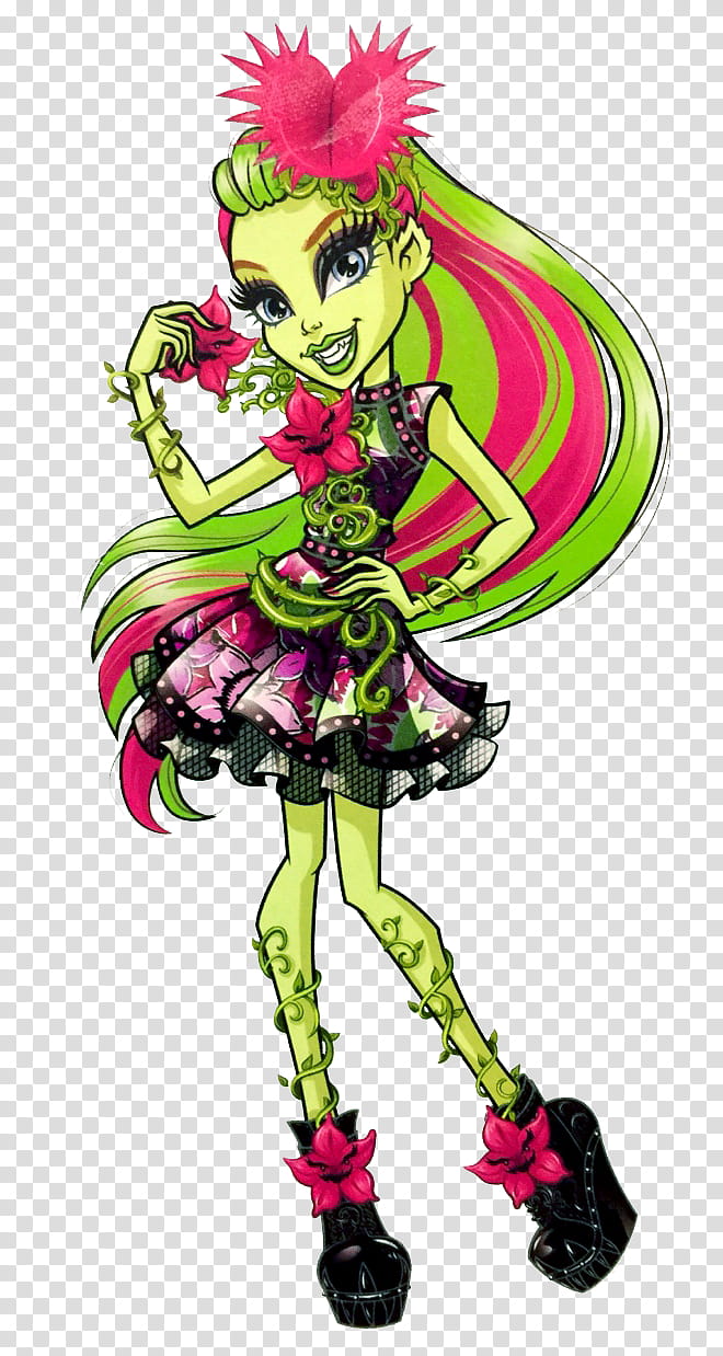 Monster high cheap transparent doll