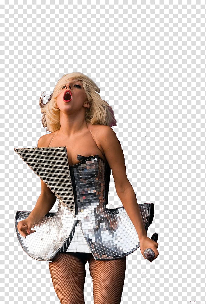 Lady gaga The fame tour transparent background PNG clipart