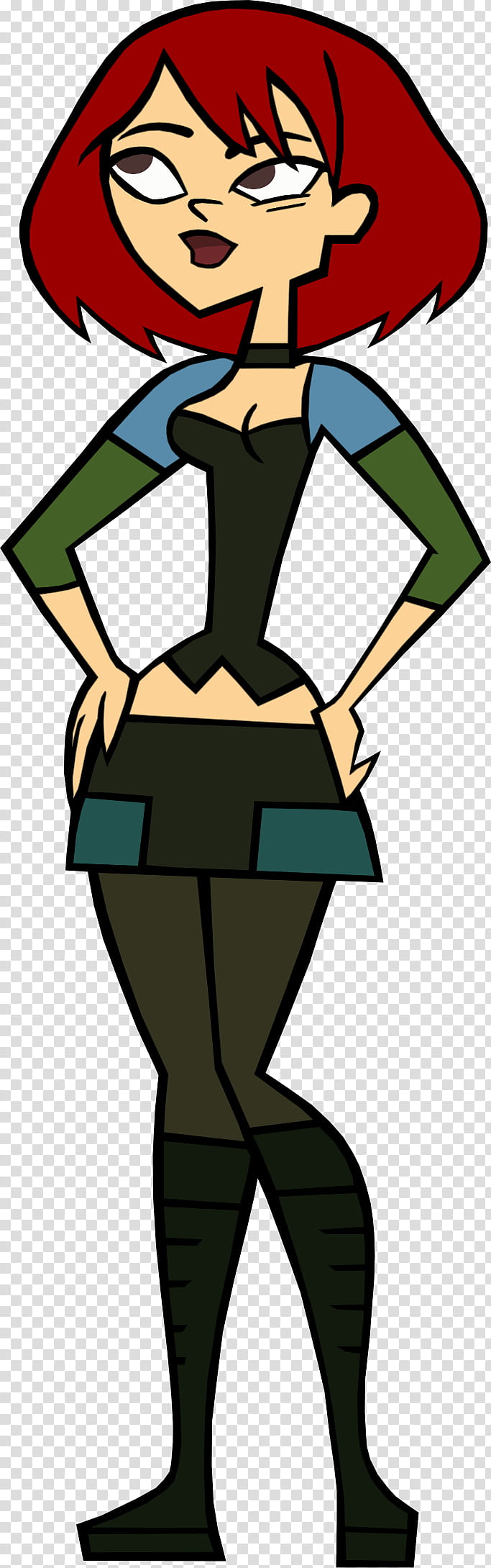 Dress Up comm Zoey as Gwen transparent background PNG clipart