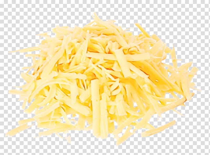 grated cheese cheese food ingredient dairy, Watercolor, Paint, Wet Ink, Dish, Cuisine, Side Dish, Dried Shredded Squid transparent background PNG clipart