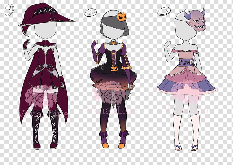 Sketchy Outfit Adopts Open, illustration of costumes transparent background PNG clipart