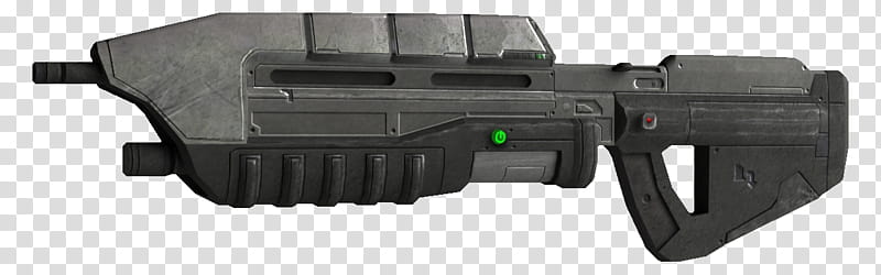 MAC Assault Rifle, gray Halo  assault rifle prop transparent background PNG clipart