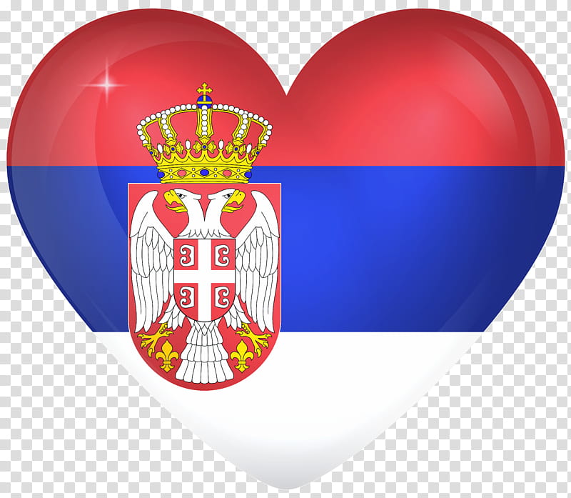 Heart Symbol, Flag Of Serbia, Flag Of Albania, Doubleheaded Eagle, Flag Of Bosnia And Herzegovina, Country, Flag Of Italy, Crest transparent background PNG clipart