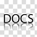 Reflections Vol I, DOCS, DOCS text transparent background PNG clipart