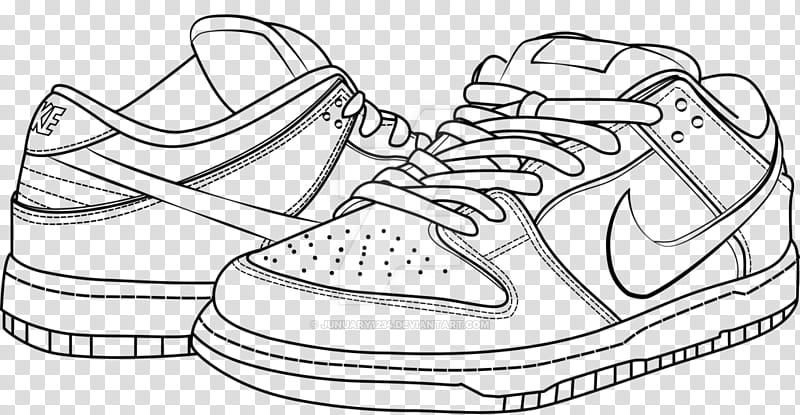 nike-drawing-slam-dunk-nba-tshirt-sneakers-basketball-shoe-nike