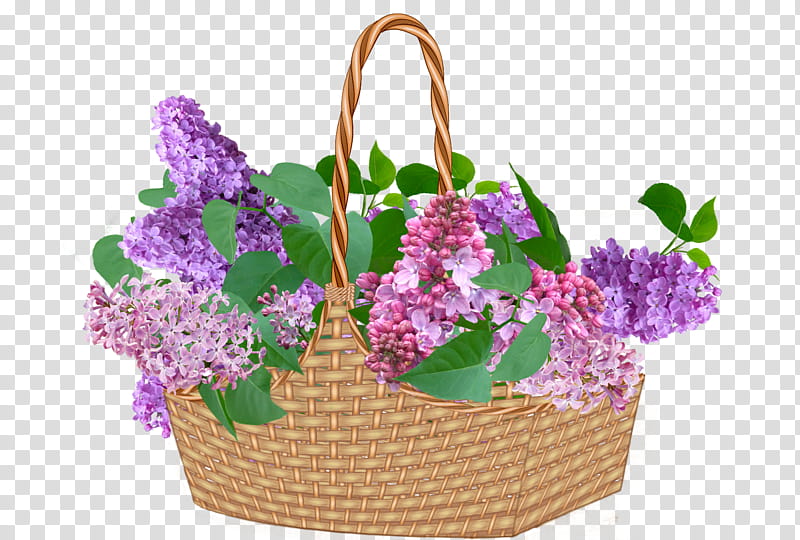 purple and pink flowers centerpiece illustration transparent background PNG clipart