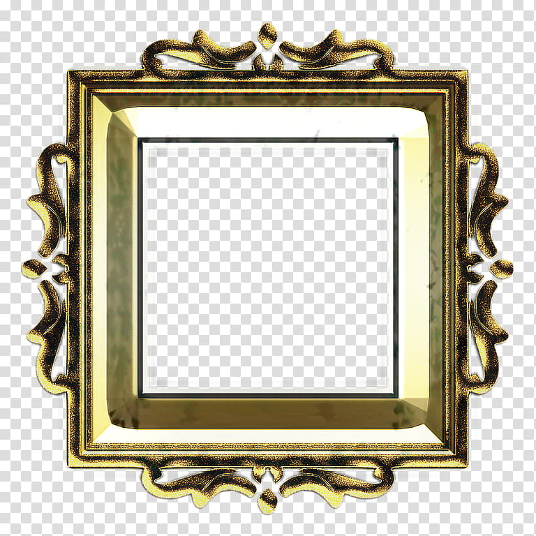 Background Design Frame, Frames, Rectangle, Brass, Metal, Mirror, Interior Design transparent background PNG clipart