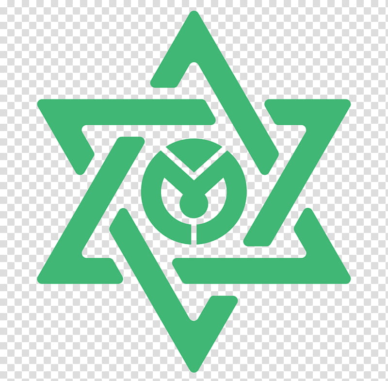 Jewish People, Symbol, Star Of David, Sticker, Logo, Fivepointed Star, Decal, Green transparent background PNG clipart