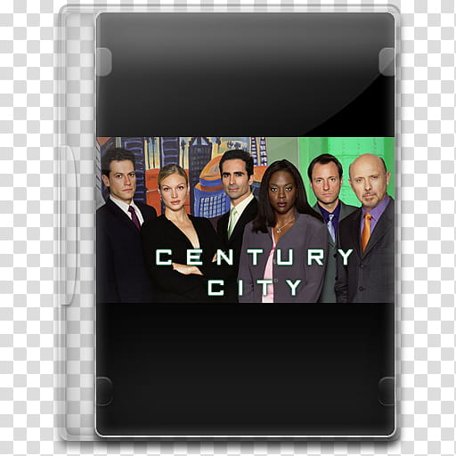 TV Show Icon , Century City, Century City DVD case transparent background PNG clipart