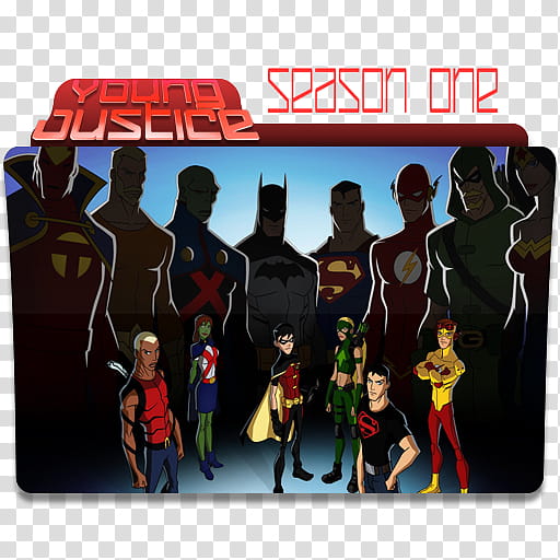 Young Justice complete seasons  and  icon , Young Justice season () transparent background PNG clipart