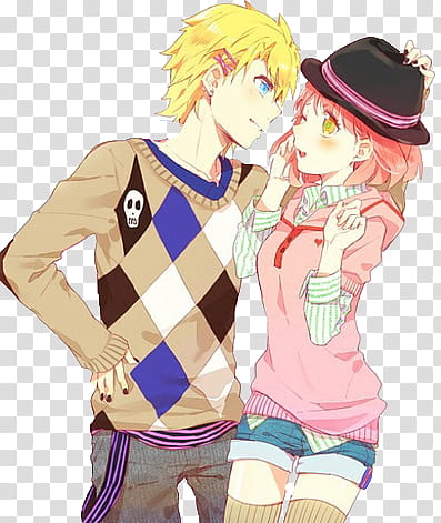 Syo y Haruka Render transparent background PNG clipart