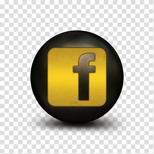 Antique Social Media Icons, antique copper orbs facebook logo square transparent background PNG clipart