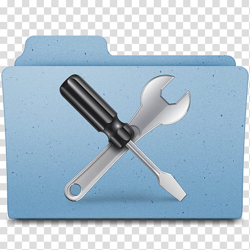 Mac OS X Folders, Utilities icon transparent background PNG clipart