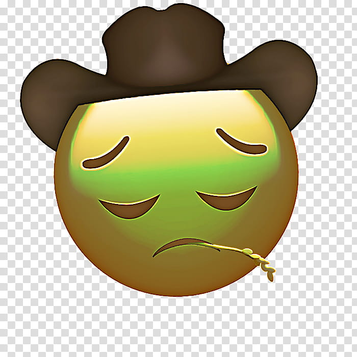 World Heart Day, Emoji, Cowboy, Emoticon, Yeehaw, Sadness, Sticker, Cowboy  Hat transparent background PNG clipart