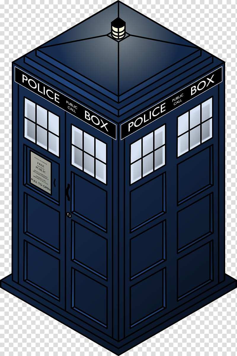 TARDIS, blue Police Box illustration transparent background PNG clipart