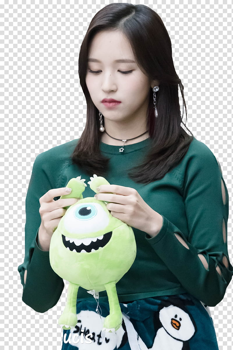 Mina of Twice transparent background PNG clipart