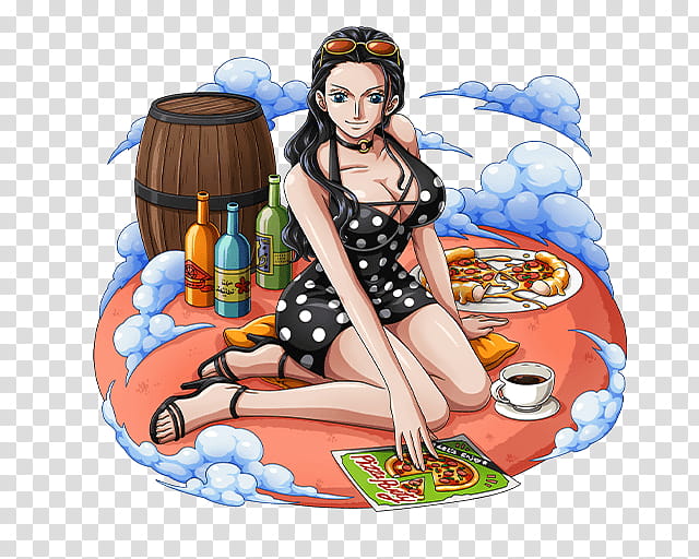 Nico Robin, OnePiece Nico Robin graphic transparent background PNG clipart